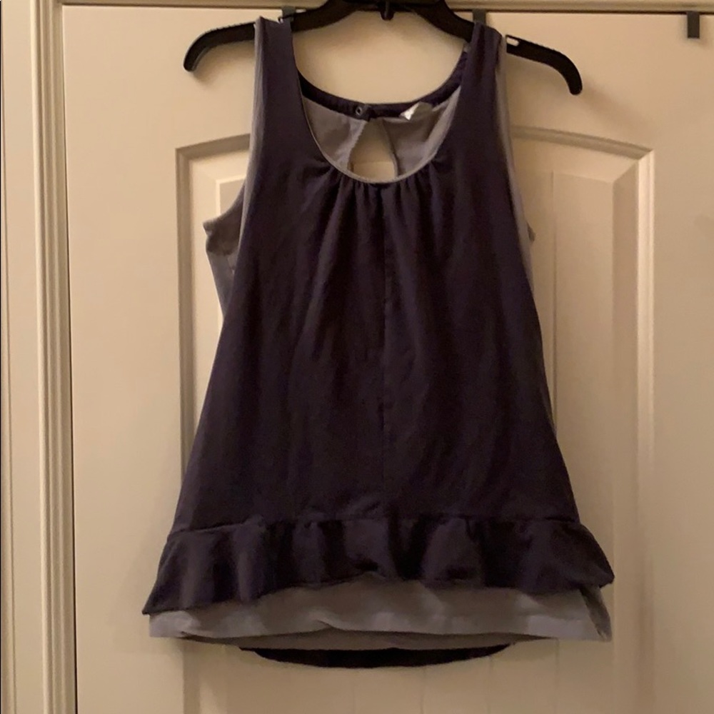 Gently worn ...double tank top